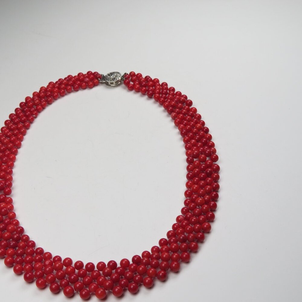 14k Coral necklace